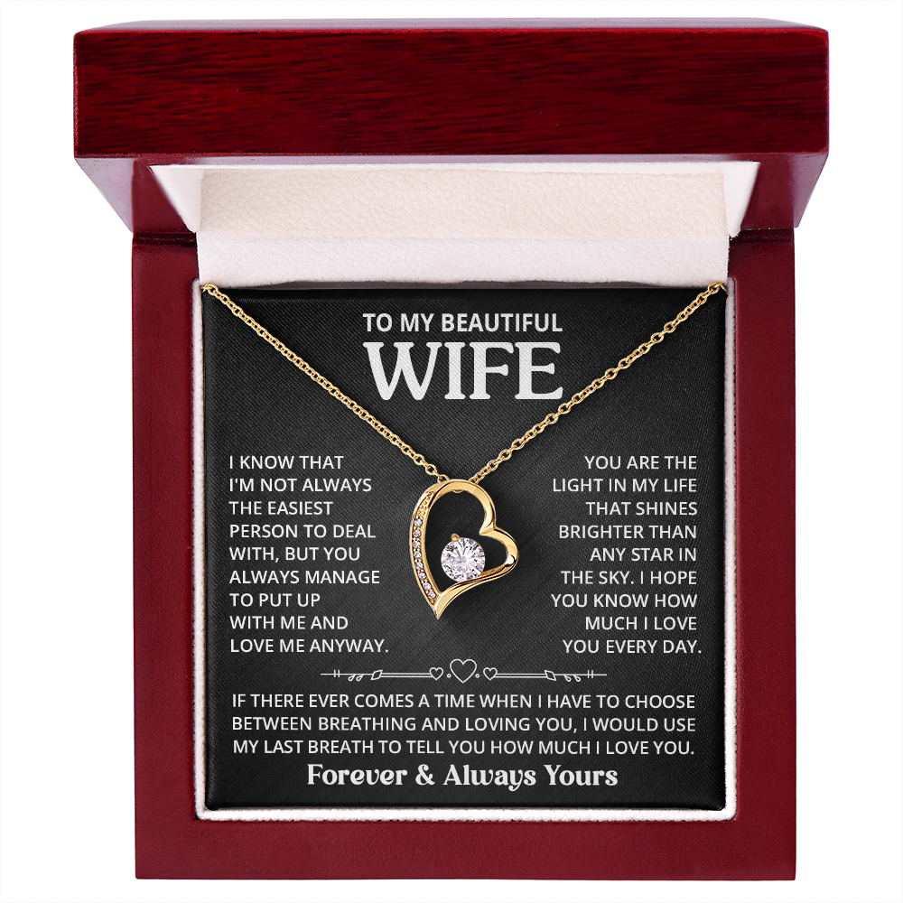 DS-1509048 - Wife - I Know That - Forever Love Necklace