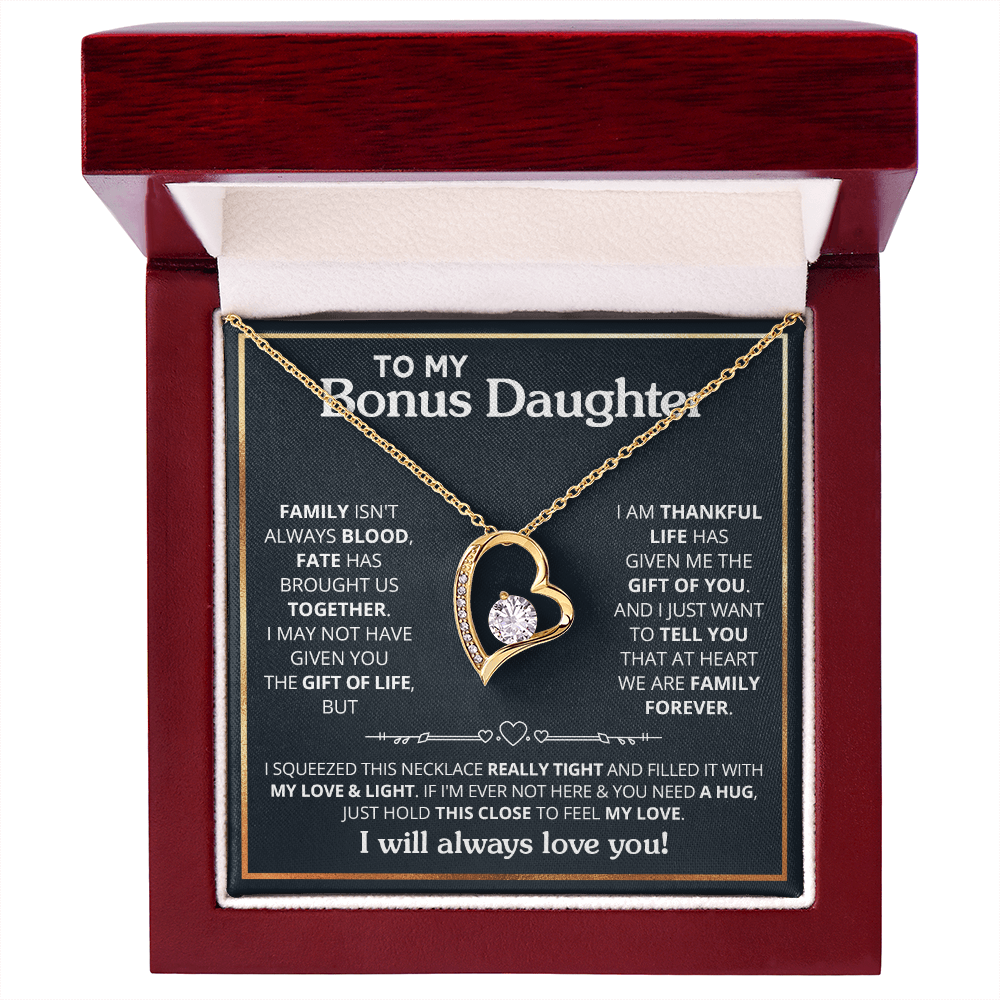 Bonus Daughter - Forever Love Necklace