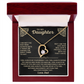 Daughter - Biggest Fan - Dad - Forever Love Necklace