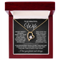 To My Wife -  I Can't Live Without You - Forever Love Necklace