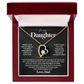 To My Daughter - Being Your Dad - Forever Love Necklace