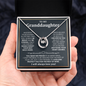 DS-1508255 - Granddaughter - Wherever your journey - Lucky In Love Necklace