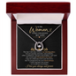 To The Woman Who Changed My Life - Lucky In Love Necklace