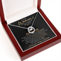To The Woman Who Changed My Life - Lucky In Love Necklace
