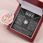 DS-4866897 - Love Knot Necklace & Earring Set
