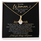 To The Woman Who Changed My Life - Alluring Beauty Necklace