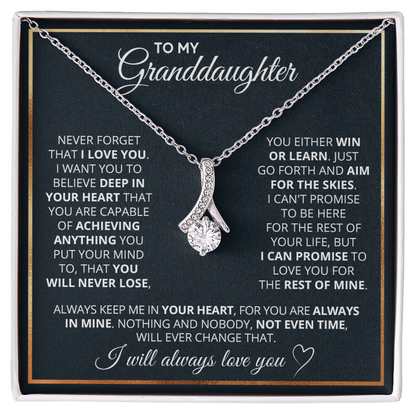 DS-1508265 - Granddaughter -  I want you to - Alluring Beauty Necklace