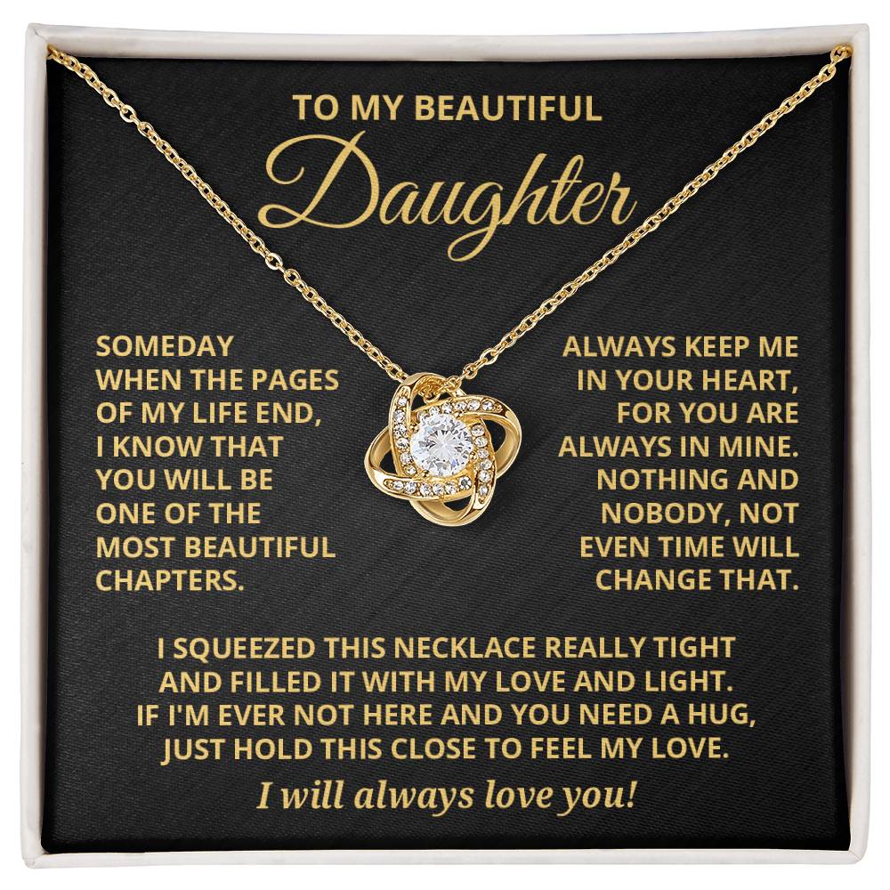 To My Daughter - Beautiful Chapters - Gold BG