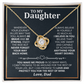 DS-1507591 - Daughter - Wherever your journey - Love Knot Necklace