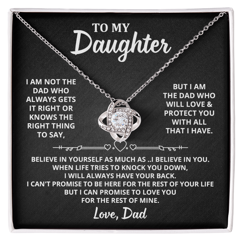 DS-1504974 - To My Daughter - I Am Not The Dad - Believe In You - Love Knot
