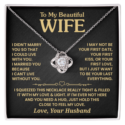 DS-7361385 - DS-7361386 - DS-7472983 - DS-7472984 - Love Knot Necklace