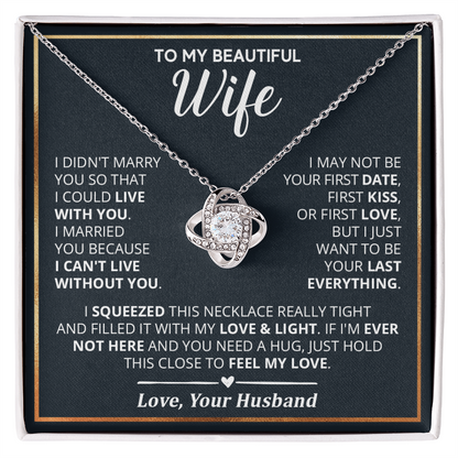 DS-5092405 -Love Knot Necklace