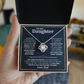 DS-1507591 - Daughter - Wherever your journey - Love Knot Necklace
