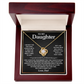 Daughter - Dad - Biggest Fan - Love Knot Necklace