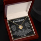 Daughter - Dad - Biggest Fan - Love Knot Necklace