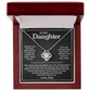 Daughter - Dad - Biggest Fan - Love Knot Necklace