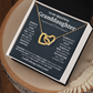 DS-1508261 - Granddaughter - Someday - Interlocking Hearts Necklace