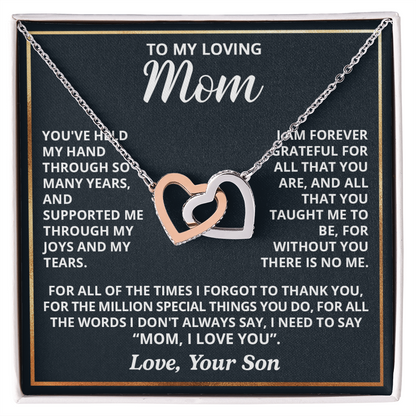 DS-5093015 - Interlocking Hearts Necklace