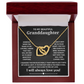 DS-1508261 - Interlocking Hearts Necklace - Black