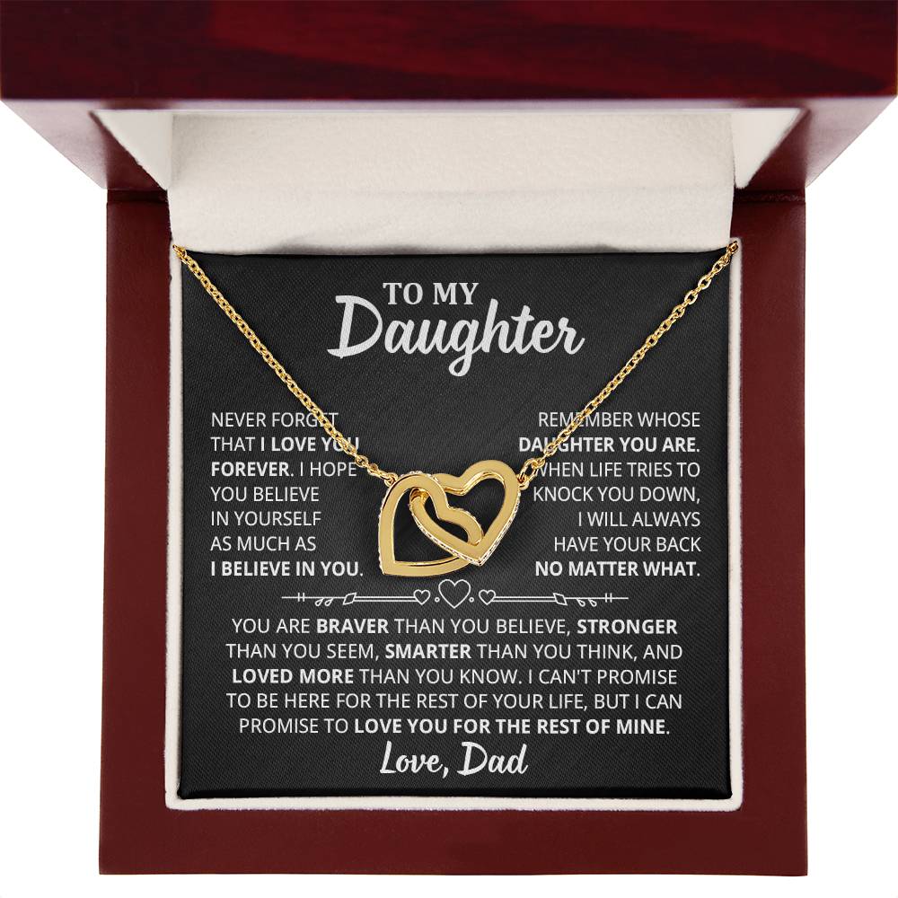 DS-3211314 - DS-3211315 - Interlocking Hearts Necklace