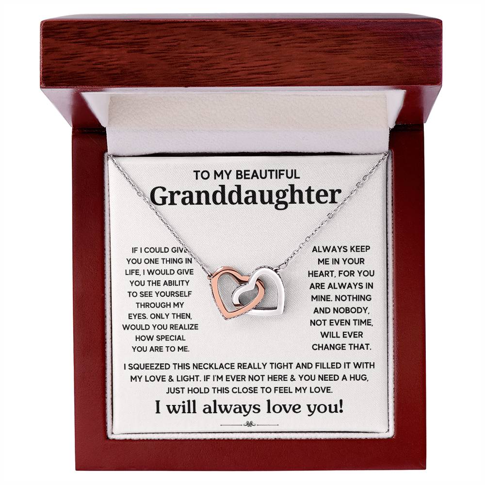 DS-1508258 - Interlocking Hearts Necklace