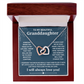 Granddaughter - Someday when the - Interlocking Hearts Necklace
