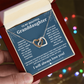 Granddaughter - Someday when the - Interlocking Hearts Necklace