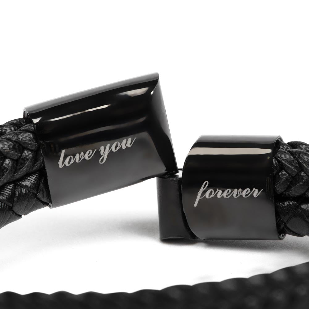To My Husband - Last Everything - Love You Forever Bracelet