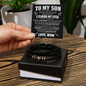 To My Son - I Closed My Eyes - Love You Forever Bracelet