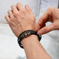 To My Son I Know You Don't Always Talk - Love You Forever Bracelet