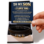 To My Son - As You Grow Older - Love You Forever Bracelet