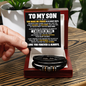 To My Son - I Believe In You - Love You Forever Bracelet