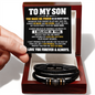To My Son I Believe In You - Love You Forever Bracelet