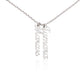 To My Wife - One Thing - Multi Vertical Name Necklace