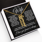 To My Wife - One Thing - Multi Vertical Name Necklace
