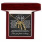 To My Wife - One Thing - Multi Vertical Name Necklace