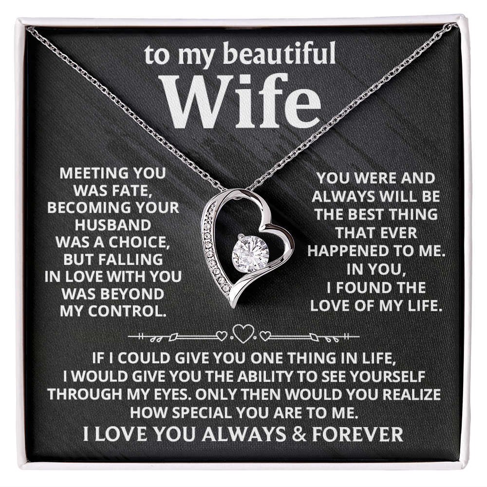 DS-1509040 - Wife - Meeting you  - Forever Love Necklace