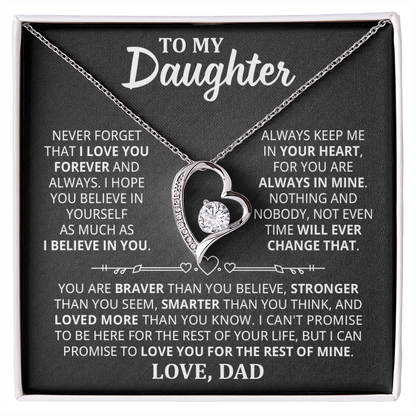 DS-5419370 - Daughter - Forever Love Necklace