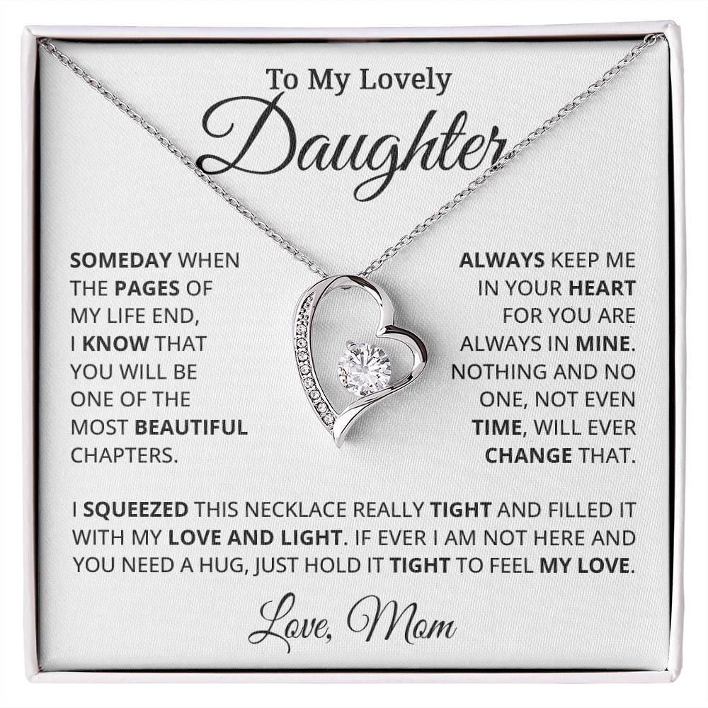 Gift For Daughter From Mom - Beautiful Chapters - Forever Love Necklace