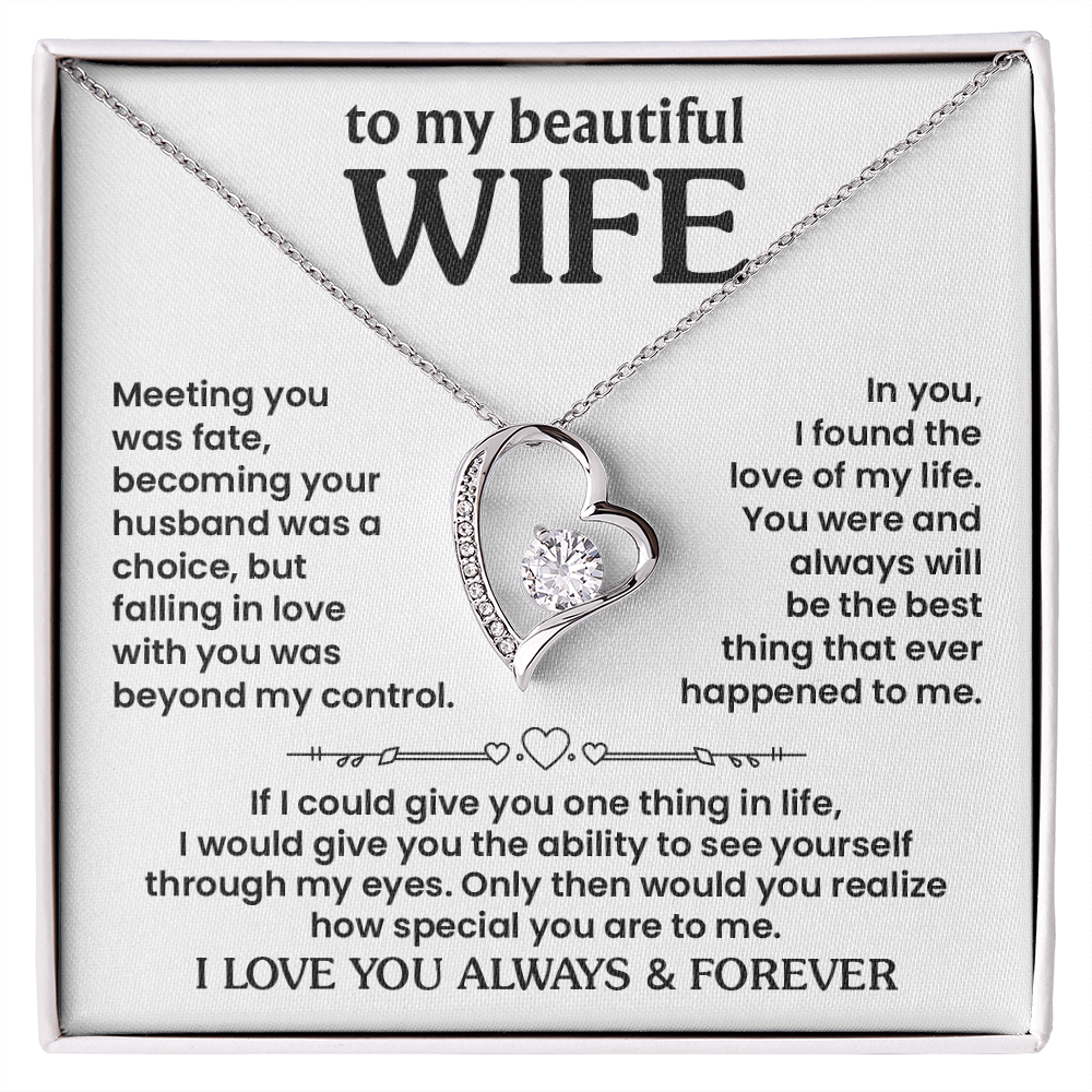 DS-1509040 - Wife - In You - Forever Love Necklace