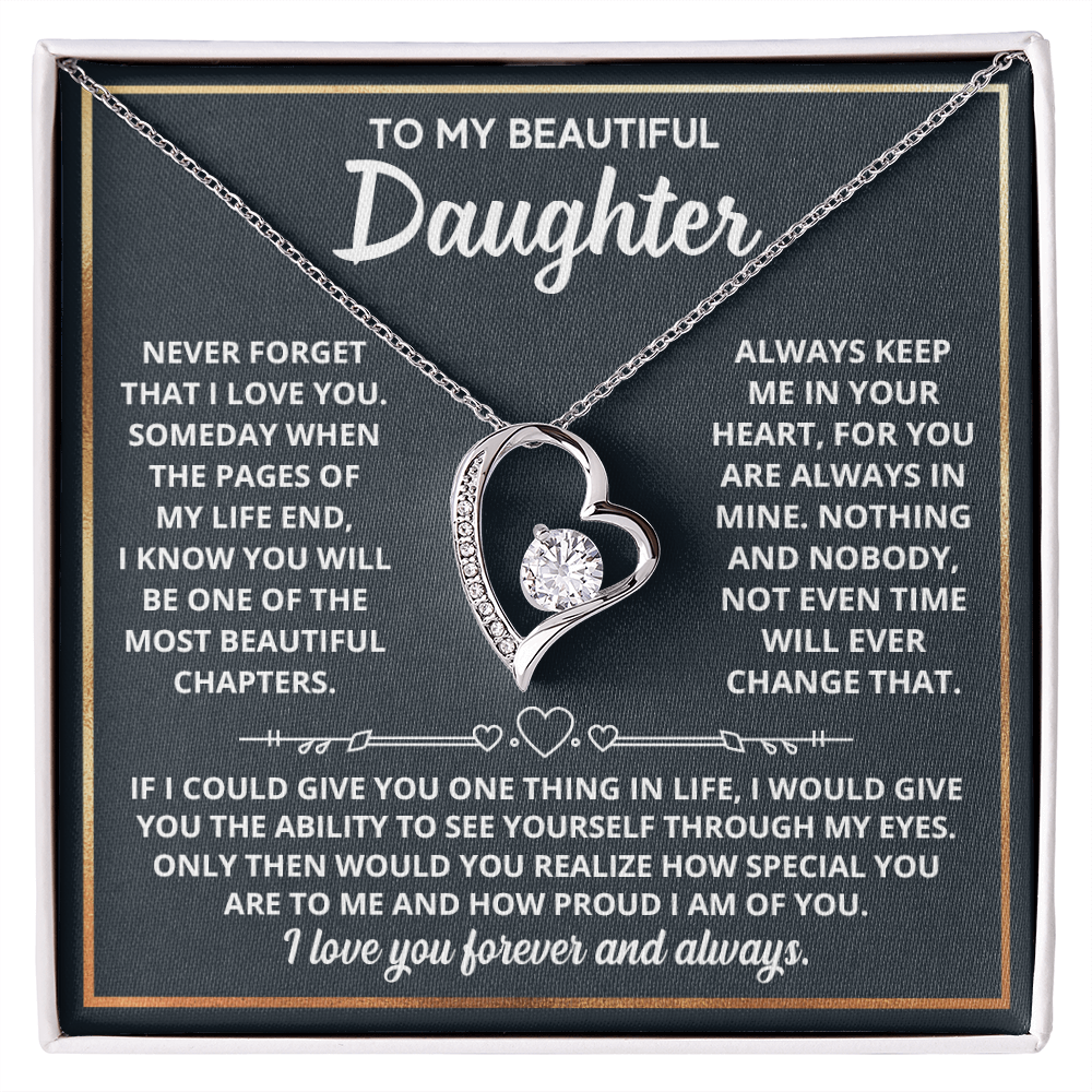 SO-7093879 - Beautiful Chapters - Forever Love Necklace