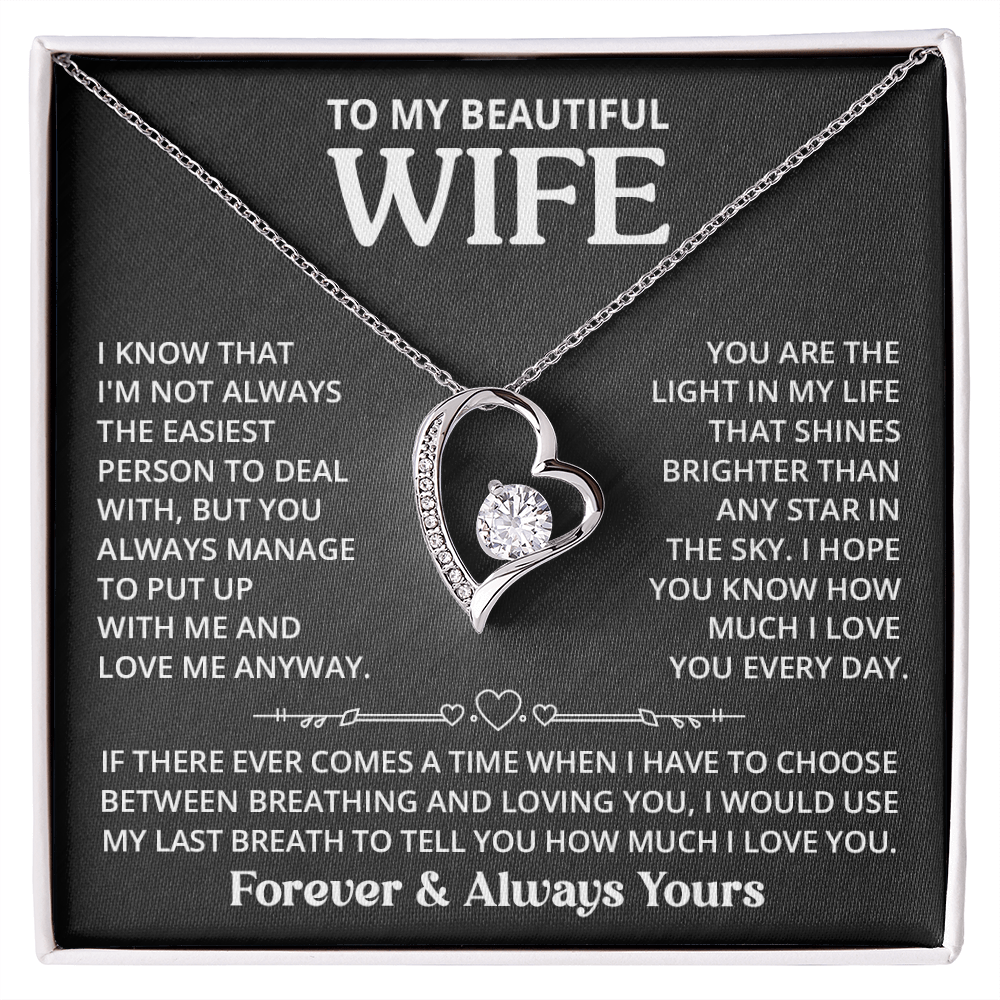 DS-1509048 - Wife - I Know That - Forever Love Necklace