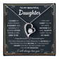 Daughter - I closed My Eyes - Forever Love Necklace