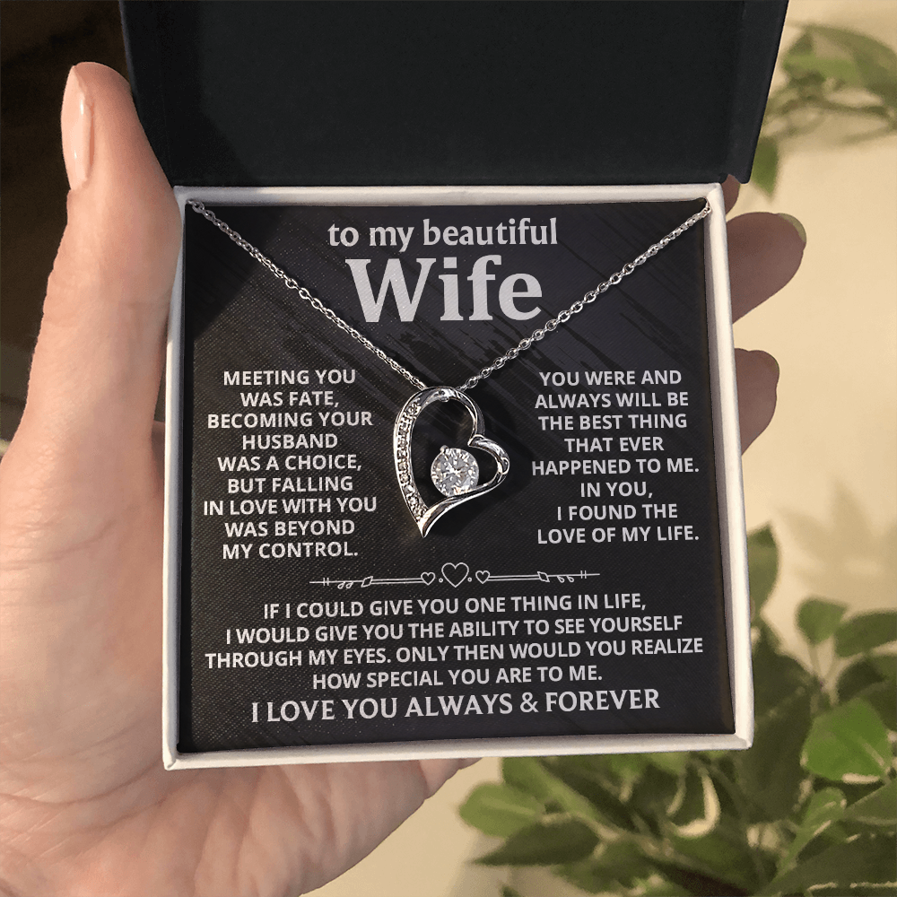 DS-1509040 - Wife - Meeting you  - Forever Love Necklace