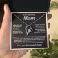 Mom - Without You There Is No Me - Forever Love Necklace