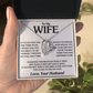 To My Wife - Best Thing - Forever Love Necklace