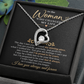 To The Woman Who Changed My Life - Forever Love Necklace