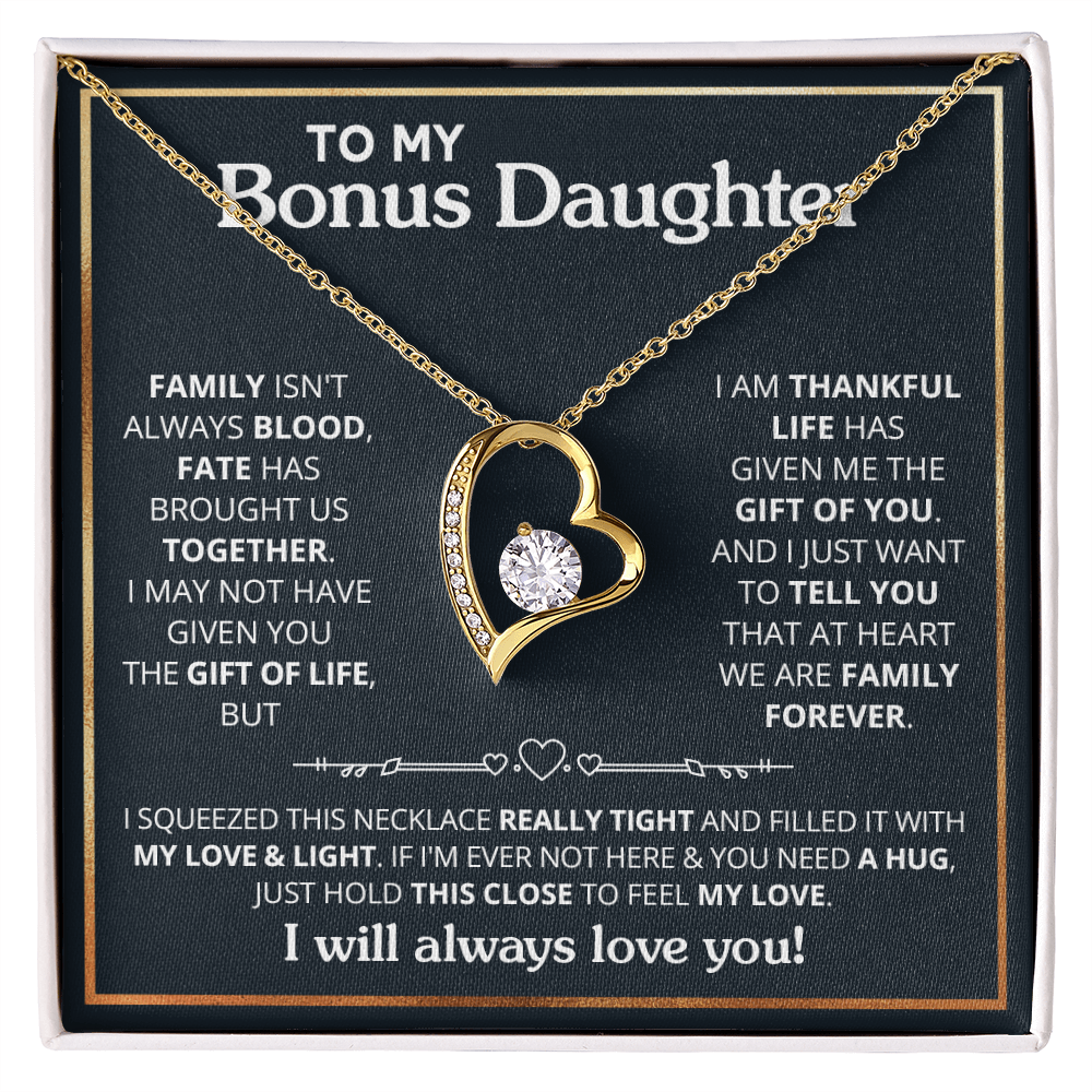 Bonus Daughter - Forever Love Necklace
