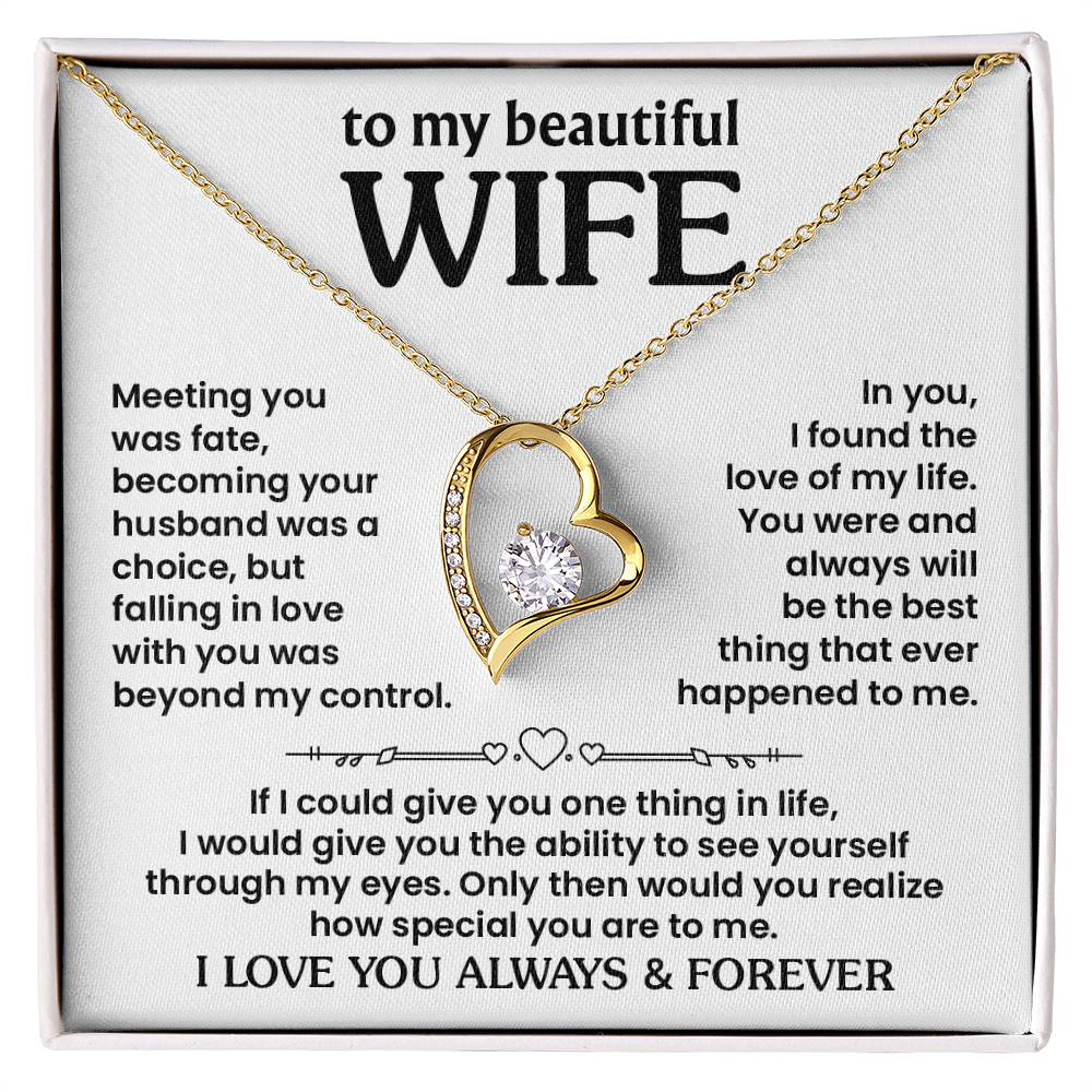 DS-1509040 - Wife - In You - Forever Love Necklace