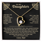 Daughter - Biggest Fan - Dad - Forever Love Necklace